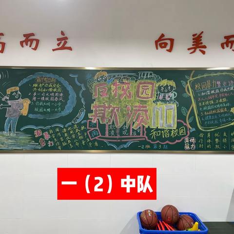 防校园欺凌 建和谐校园｜娄底大科小学四月份主题黑板报评比活动