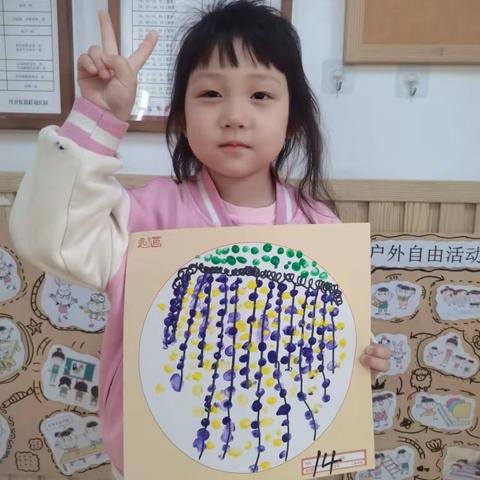 锦程幼儿园中一班童心童画作品展