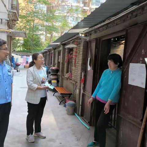 “意识牢记心，巡查保平安”‖土门坊社区开展网格化安全巡查工作