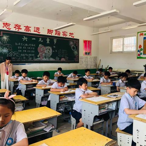 百舸争流千帆竞，乘风破浪正当时——曹县三桐小学6月份教学质量检测