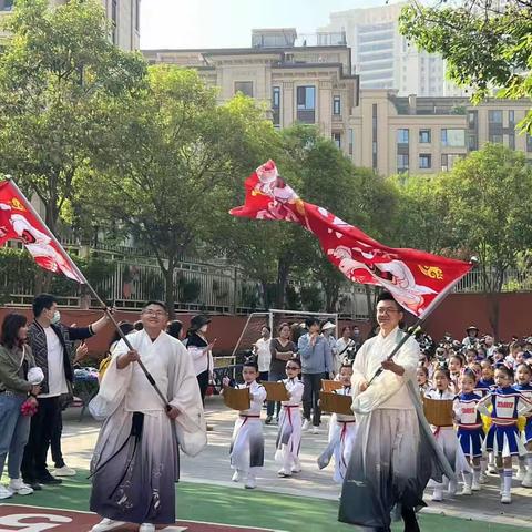 少年展风采 运动燃激情—— 浐灞龙湖小学第八届田径运动会开幕仪式（一2班）