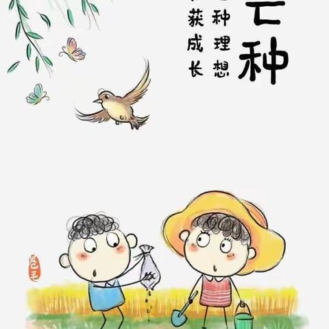 芒种芒种🌾🌾幸福播种 -天河幼儿园小三班