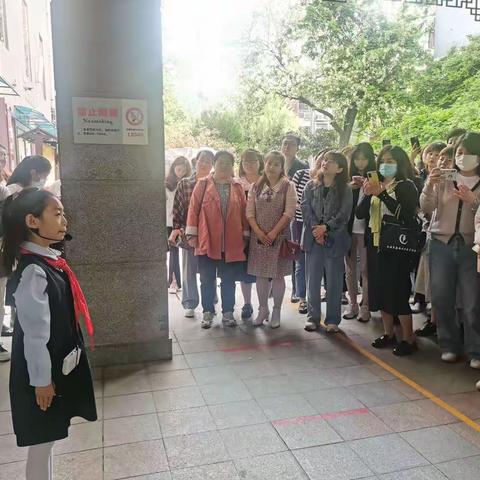 参观学习拓视野  交流借鉴促提升——甘亭中心学校到新城区后宰门小学参观学习