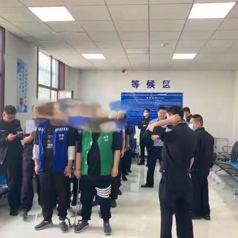 扶风县看守所圆满完成 四月份投牢任务﻿