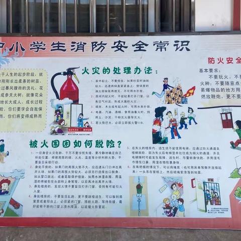 防震减灾，安全先行——尧山六小防震减灾应急疏散及消防演练