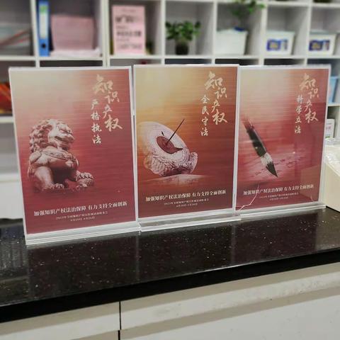 岳家嘴店“知识产权法”宣传
