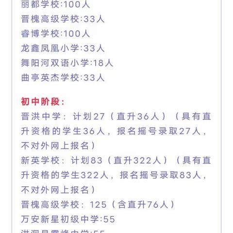 重要通知：2023年小升初网上报名工作8月14日正式开始