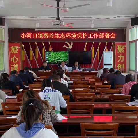 小河口镇“守护家乡青山绿水   争当秦岭生态卫士”系列宣传活动