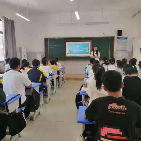 展风采促成长——宁陵县实验中学新校区（长江学校）英语公开课