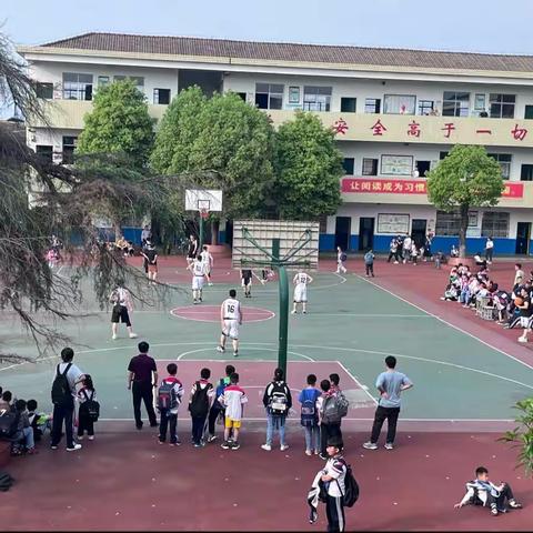 活力青春，不可阻“篮”——白兔潭镇中心学校中小学教职工篮球友谊赛