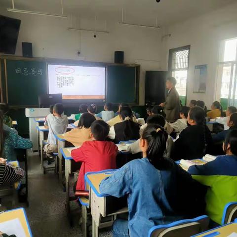 【十里岗镇中心完小】最美四月天，教学谱新篇——十里岗镇中心完小新教师汇报课