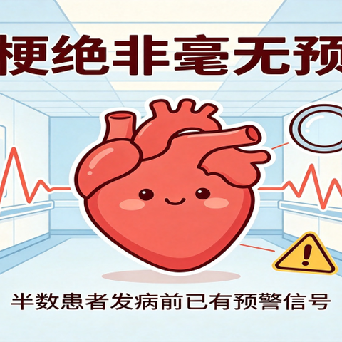 【周中医·心病科】读懂心梗预警信号，抓住发病前的救命窗口