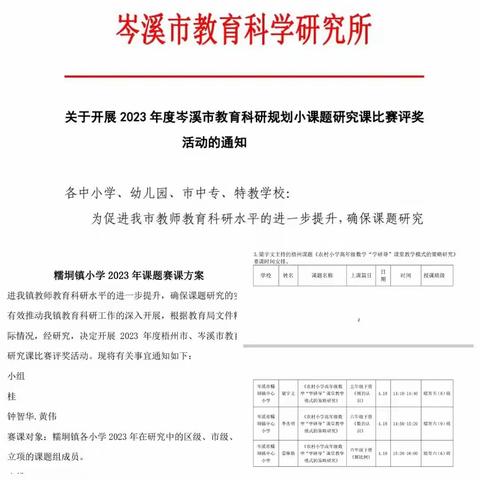 以赛促研，优质提效——记梧州市教育科学规划小课题组成员参加研究课评比活动