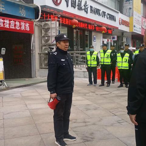 嘉应观乡：以演筑防、以练备战开展防汛应急演练