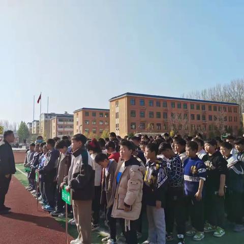 马店镇中心小学—五年级期中考试考前动员活动