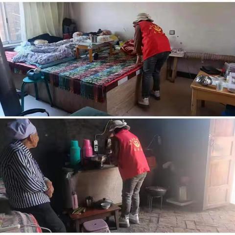 银川市民政局2022年社区公益创投项目              老人互助 和谐一家亲项目六月份入户服务活动