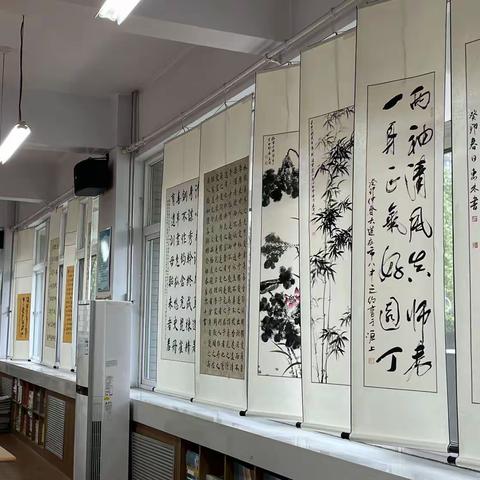 翰墨书廉洁，丹青绘清风——安阳市第八中学清廉文化书画作品展