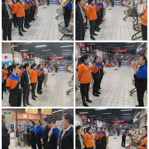 胡集店5.12周五五星自评营运汇报