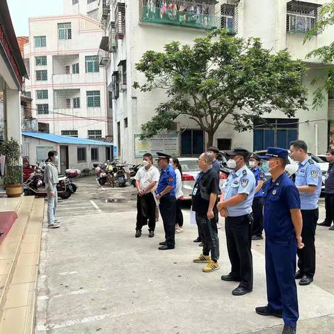 美兰区房屋租赁管理所、白沙街道群租楼（出租屋）电动自行车违规停放（充电）联合执法