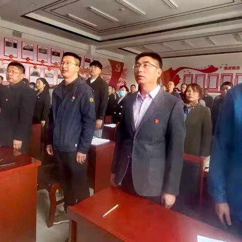 担当使命 接续奋斗—— 巴林左旗林东第九中学党总支换届选举大会