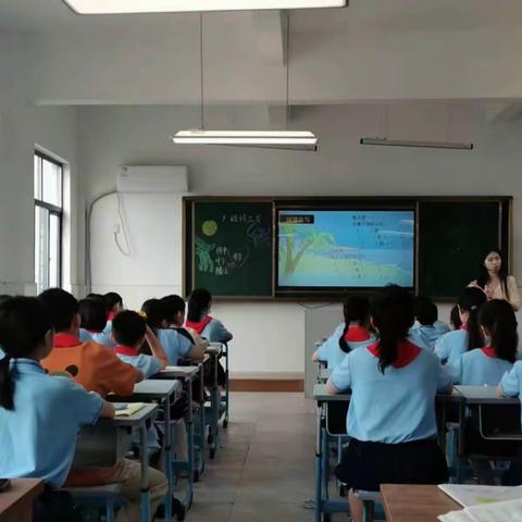 满满的诗意一记仙桃小学风和日丽校区语文教研活动