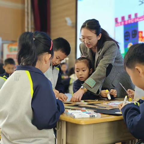 围绕核心素养，提升审美品格——市南区教师在青岛市小学美术学科城乡交流教学研讨活动中课例展示