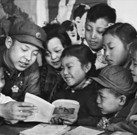 弘扬雷锋精神          争做时代新人                   ——古田县实验幼儿园