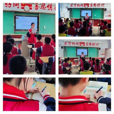 赞春天，写春天——大兴屯小学“写春”活动