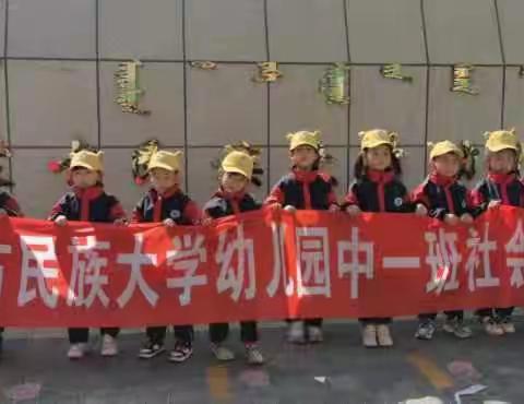 2023年内蒙古民族大学幼儿园中一班社会实践活动