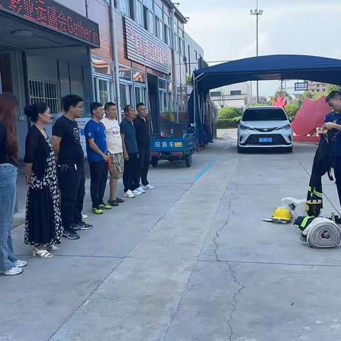普及消防知识 强化消防培训