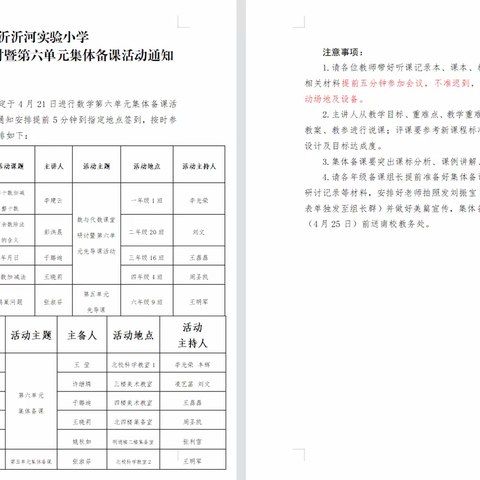 【临沂沂河实验小学 五年级 张利雪】以研促学，寻找“交集点”---记五年级第六单元集体备课