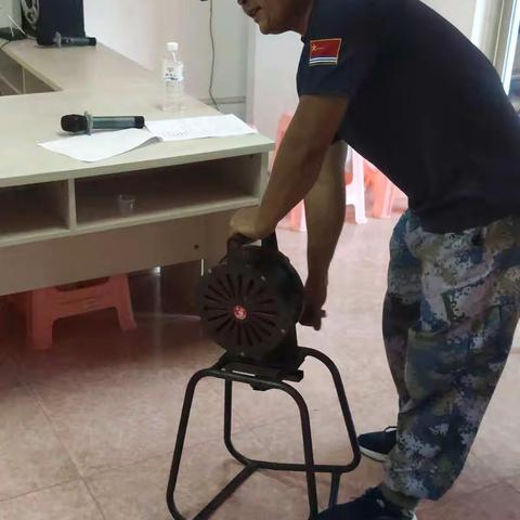 后炉社区开展防洪防台风应急救灾演练