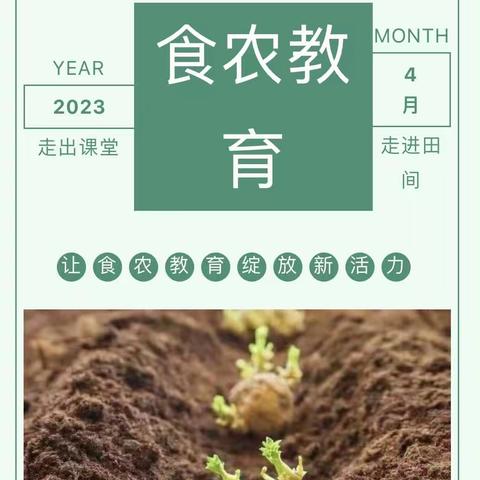 【亲子陪伴】“食农教育--大地厨房”春游预告篇