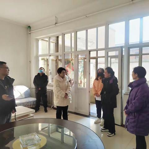 区文明办王艳主任、街道赵蕾副主任等到鹿家庄文明实践点指导新时代文明实践点工作