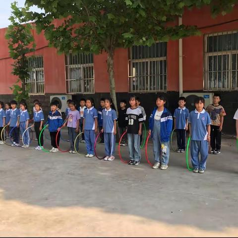 【天台山镇中心校】关爱学生健康成长 ||西马固小学呼啦圈社团活动