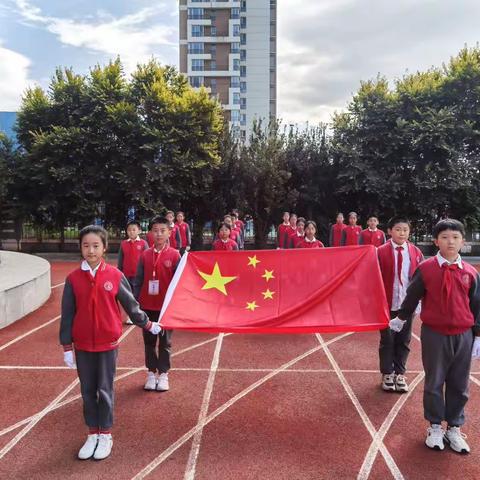 勿忘国耻，砥砺前行——平城区第八小学校升旗仪式