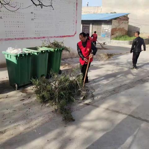 《巩义市新时代文明实践》张庄村周六志愿服务活动