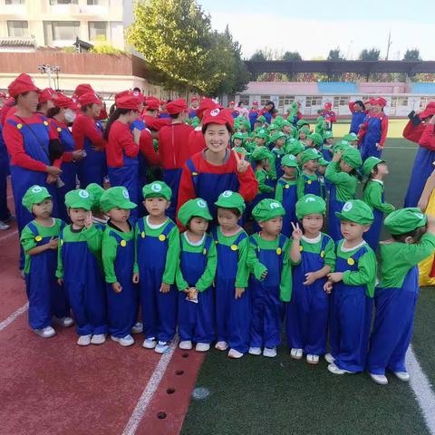 慧泽苑幼儿园美亚体智能“超级马里奥——向前冲”亲子运动会