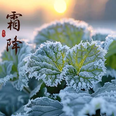 霜降童趣，节气之美 ——渑池县第二实验幼儿园中一班小主人养成教育主题活动