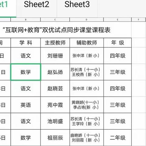 助教师专业成长 促资源共建共享“1拖N互动课堂”教研活动