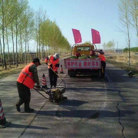 无私奉献  养路先锋