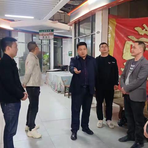 肖鹏飞带队开展“五一”节前联合安全检查