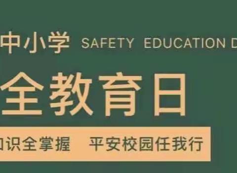 【团洲中心小学】第28个“全国中小学生安全教育日”告家长书