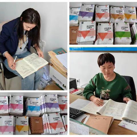 月查月结         耕耘在四月的春光里——教务处开展四月份常规作业检查工作