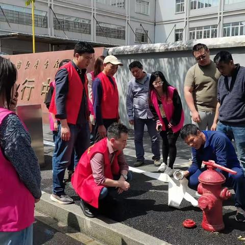 安全无小事 防火人人抓——迎宾社区消防安全演练