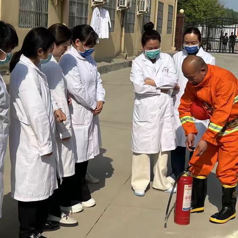 淮阳区卫生职业中专附属医院消防演练