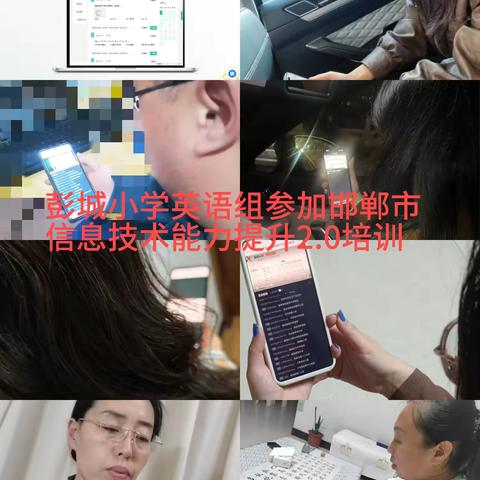 彭城小学参加《基于大数据指导下的精准教学》培训