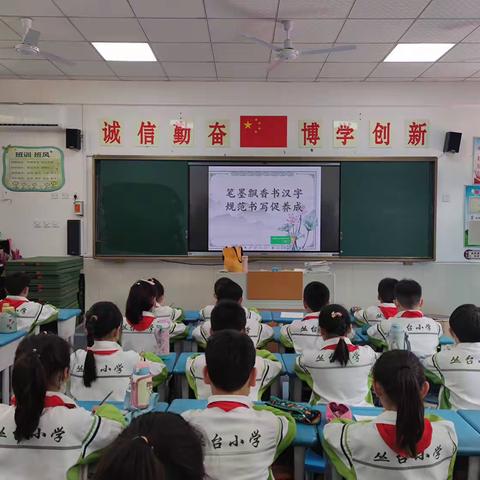 关爱学生幸福成长·“双减”提质篇之八| 丛台区丛台小学硬笔汉字书写达标测试