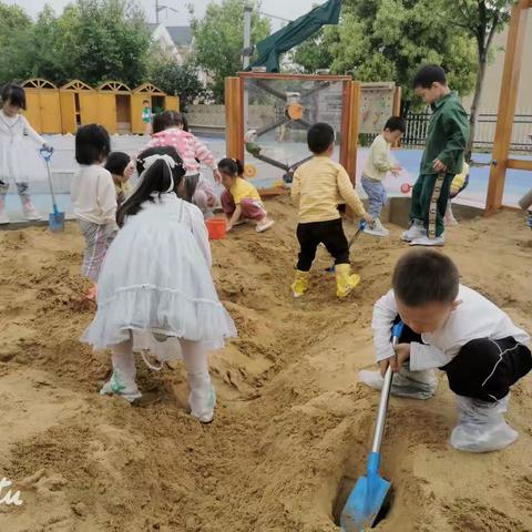 沙子的奇思妙想—中二班课程故事