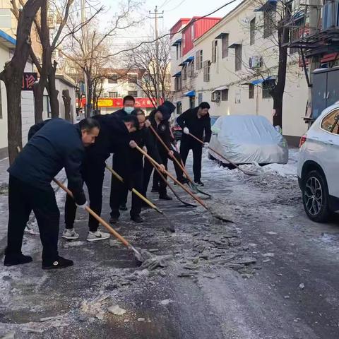 破冰除雪 市场监管在行动